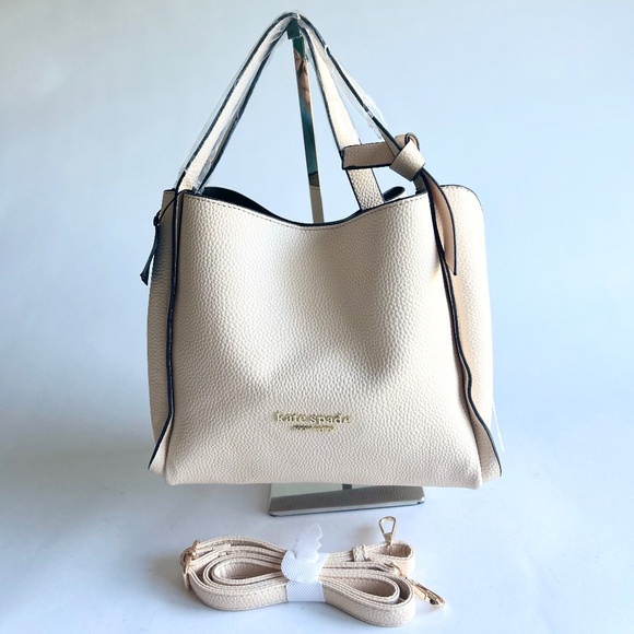 kate spade Handbags - New Kate Spade Light Pink Faux Pebble Leather Small Tote